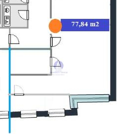 Warszawa Włochy: lokal biurowy 77,84 m2 do wynajęcia