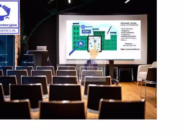 Śródmieście: sala konferencyjna dla 50-70 osób do wynajęcia