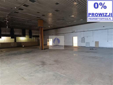 Bielany: lokal magazynowo-produkcyjny 1050,74 m2 do wynajęcia