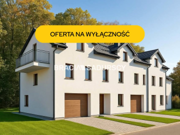 Wygodne domy pod lasem w Podgórkach Tynieckich.