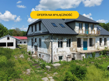 Inwestycja z Duszą i Potencjałem: Dawna Mleczarnia o Powierzchni 750 m² blisko Stoku Narciarskiego (Sławice Szlacheckie, gm. Mi