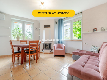 3 pokoje z ogrodem 130 m² i kominkiem