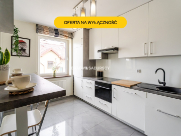 Dwupoziomowe mieszkanie 70 m² w granicy Krakowa