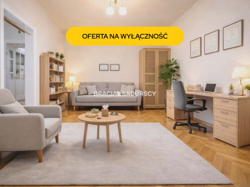 Przestronne mieszkanie w centrum Krakowa.