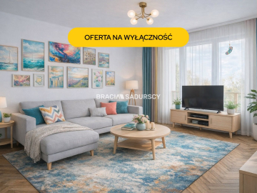 Dwupokojowe jasne mieszkanie w centrum.