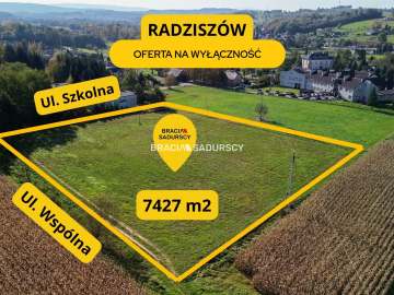 działka komercyjna pod domy i usługi 