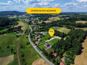 Działki z widokiem na las Leńcze Gm. Kalwaria