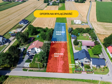 Działka budowlana / MPZP / media / MR2