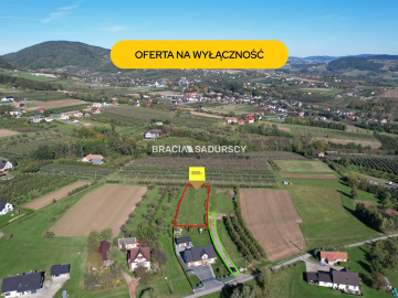 Działka budowlana w Łukowicy k/Limanowej