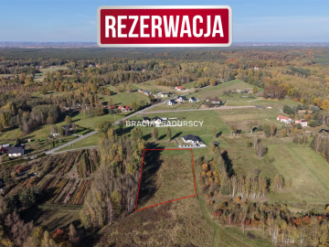 Działka budowlana o powierzchni  44 arów  położona w  Buczkowie, gmina Rzezawa, powiat bocheński  - idealna enklawa do budowy d