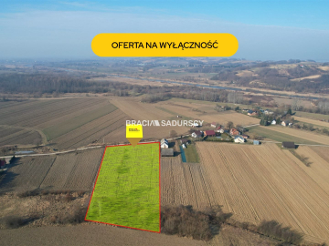 Popędzyna działka z możliwośćią uzyskania WZ