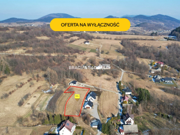 Piękna widokowa działka budowlana 16,63 ara Dobra