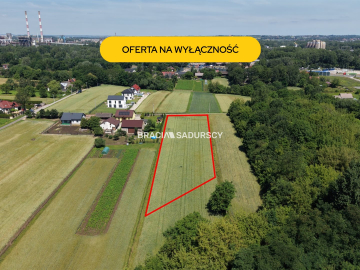 Działka 3050 m² | Kraków Pleszów | ul. Rudni