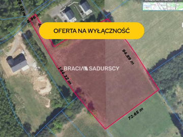 Działka 80 ar Budowlano-usługowa