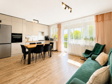 2-pokojowe mieszkanie w centrum miasta - 46 m²