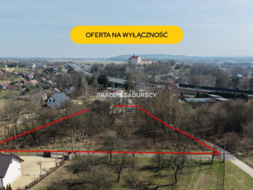 Działka Budowlano-usługowa, Morawica, Liszki