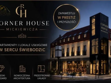Corner House Mickiewicza 1 / 4 pokoje/ 90,13m2