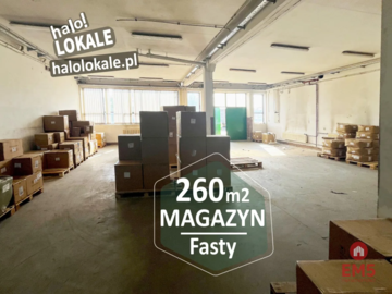 Magazyn, biura, Fasty