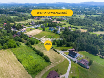 Działka widokowa w Byszynac 13 arów gm.Wieliczka