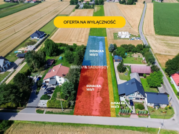 Działka budowlana / MPZP / media / MR2