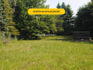 Widokowa działka budowlana w Gorzkowie