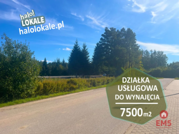 Działka do wynajęcia w świetnej lokalizacji