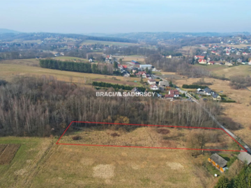 Działka w Krzyszkowicach gm. Myślenice