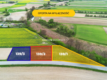 30 ar działek budowlanych, gm. Czernichów 