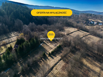 Widokowa działka w sasiędztwie lasu / MPZP / 20 ar