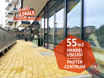 Nowy lokal 54m2 parter, centrum
