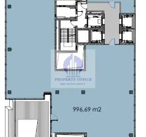 Wola: lokal biurowy o pow. 997 m2 do wynajęcia