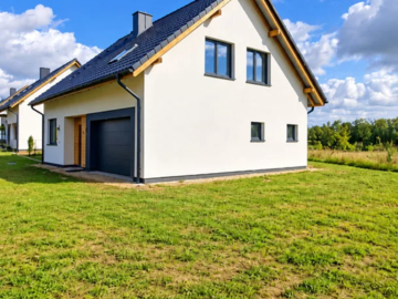 Nowy dom 100 m² | Sucha Górna k. Polkowic | garaż