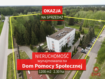 Nieruchomość z domem opieki