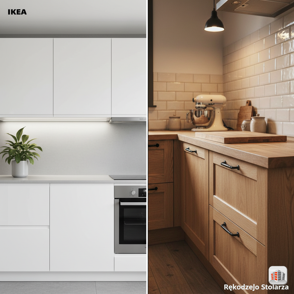 Kuchnia na wymiar czy z sieciówki? Porównanie kosztów i trwałości