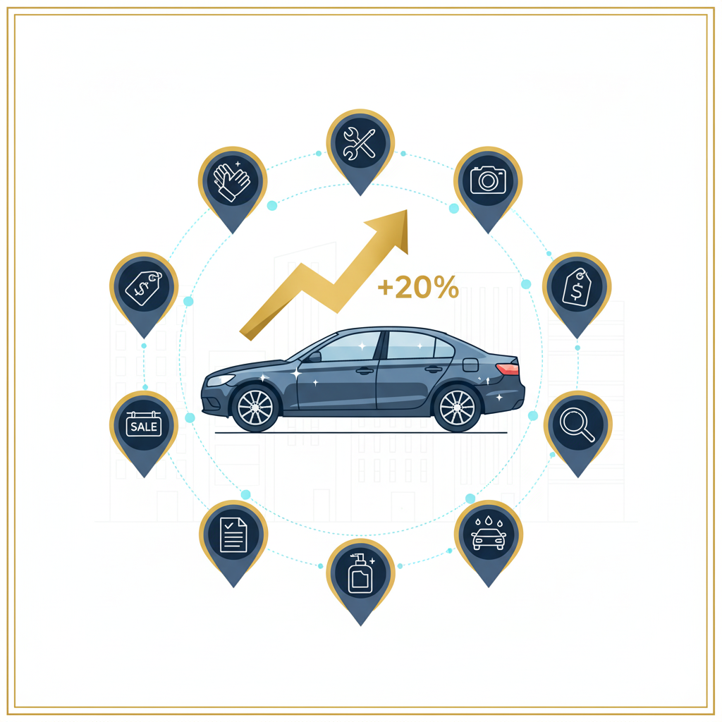 Jak przygotować samochód do sprzedaży, aby zwiększyć jego wartość o 20%?